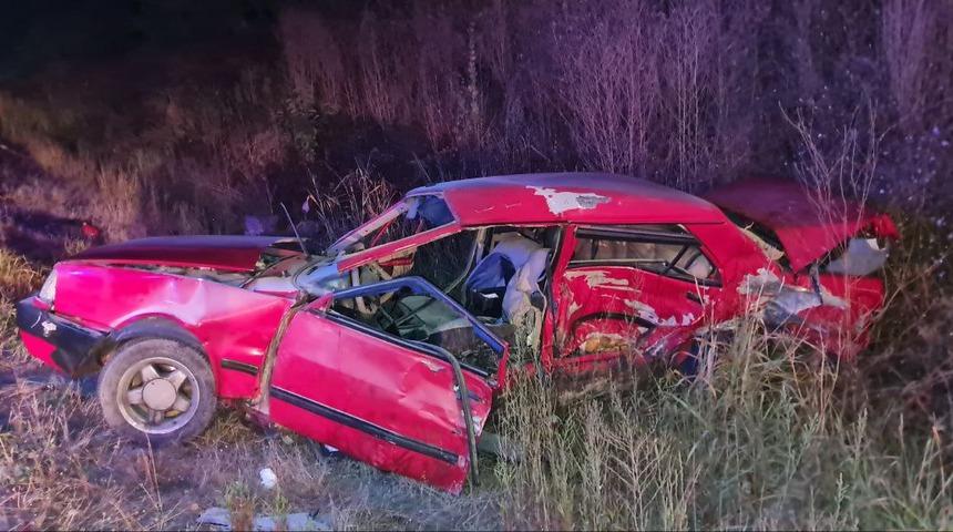Bursa'da otomobillerin çarpışması sonucu 5 kişi yaralandı