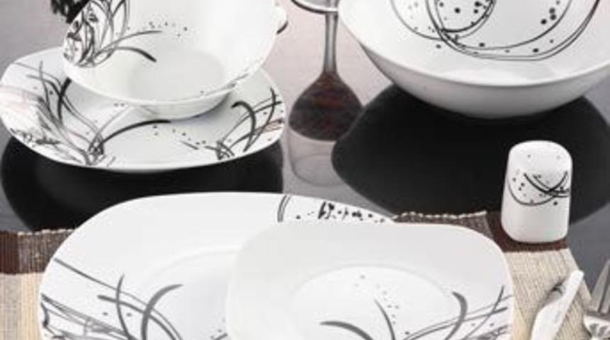 Kokainden yapılmış yemek takımı