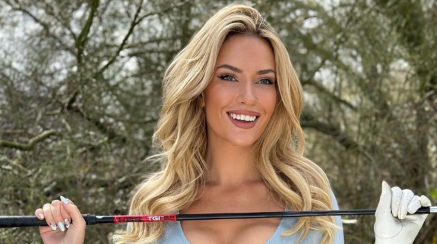 Golf fenomeni Paige Spiranac eski günlerine geri döndü! Golf kıyafeti sosyal medyadan beğeni topladı