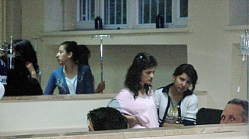 Kız yurdunda korkutan yangın