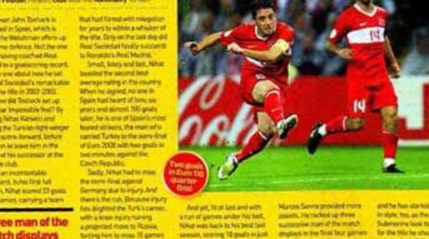 D&uuml;nyanın en iyi 100 futbolcusu arasında bir T&uuml;rk