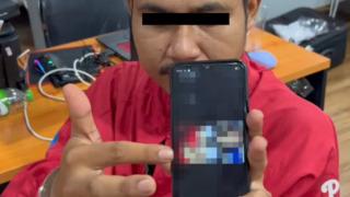 Tecavüz videosunu gösterip polise meydan okudu! “Yakalayabilirseniz beni yakalayın” dedi ve tutuklandı