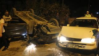 Hatay'da zincirleme trafik kazasında 4 kişi yaralandı
