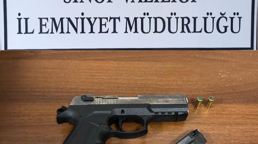 Sinop’ta magandaya suçüstü