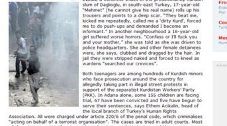 Economist'ten T&uuml;rkiye'ye ağır su&ccedil;lama