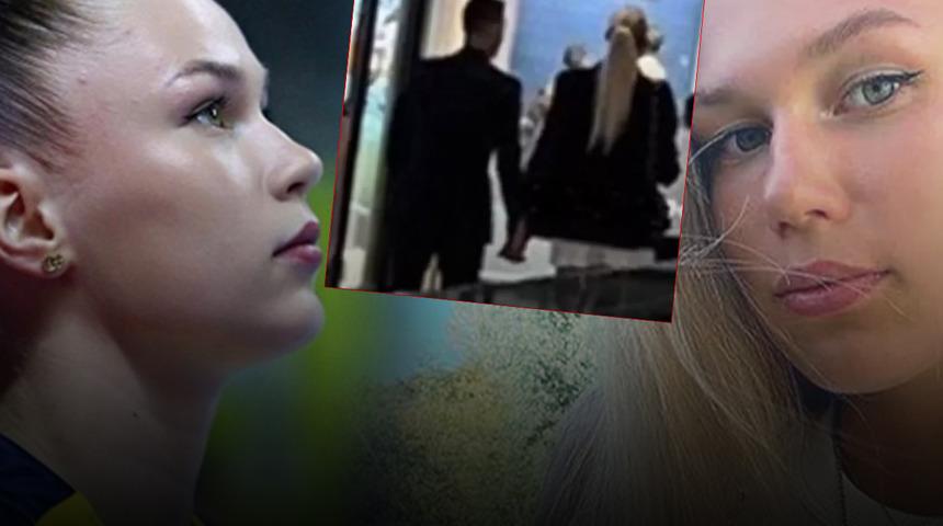 Fenerbahçe Opet'in güzel oyuncusu Arina Fedorovtseva eski Fenerbahçeli kaleci Berke Özer ile el ele görüntülendi