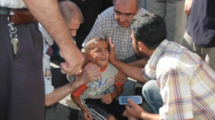 Kaza değil baba korkusu ağlattı