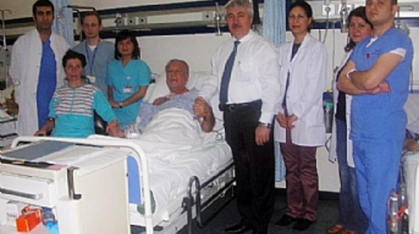 Mezun olduğu fak&uuml;ltede şifa buldu