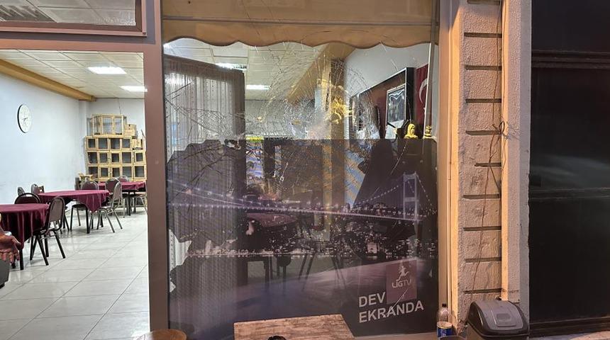 Tekirdağ'da kahvehaneye silahlı saldırı! 1 yaralı