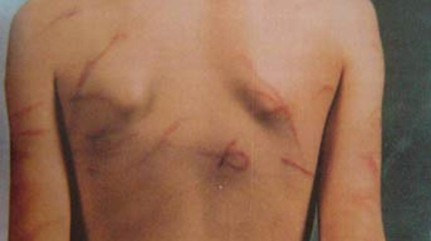 Vicdansız babaya 25 ay hapis