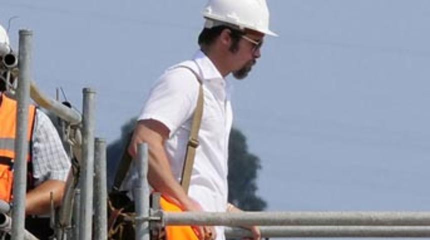 En seksi inşaat iş&ccedil;isi