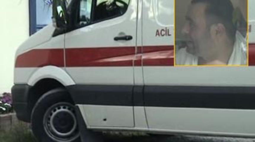 Kanser hastası ambulans kaçırdı