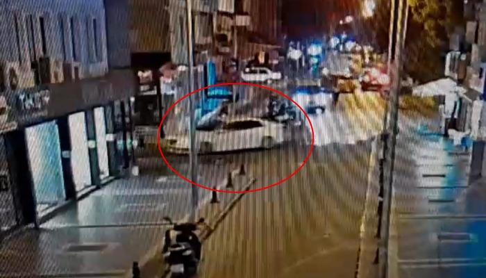Marmaris’te ‘dur’ ihtarına uymayan alkollü sürücü, otomobilini polisin üzerine sürdü