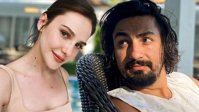 Beş ayda evlilik kararı aldılar! Umut Evirgen ve Alina Boz'un nikahından ilk kareler geldi