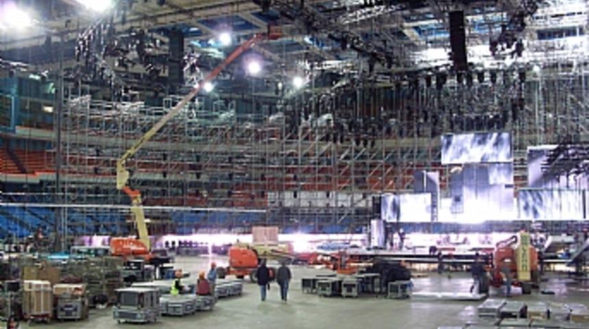 Moskova Eurovision'a hazırlanıyor