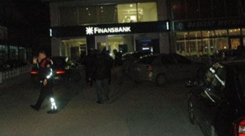 Başkent'te banka soygunu