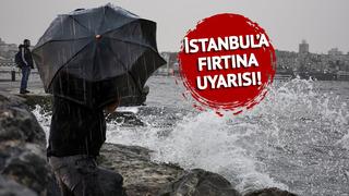 Meteoroloji'den uyarı! İstanbul'da fırtına bekleniyor... 6 ile 'sarı' ve 'turuncu' kodlu uyarı yapıldı!