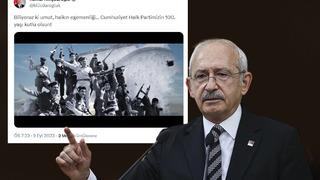 CHP lideri Kılıçdaroğlu 100. yıl vidosunda paylaştı, EOKA görseli çıktı! AK Parti'den sert tepki