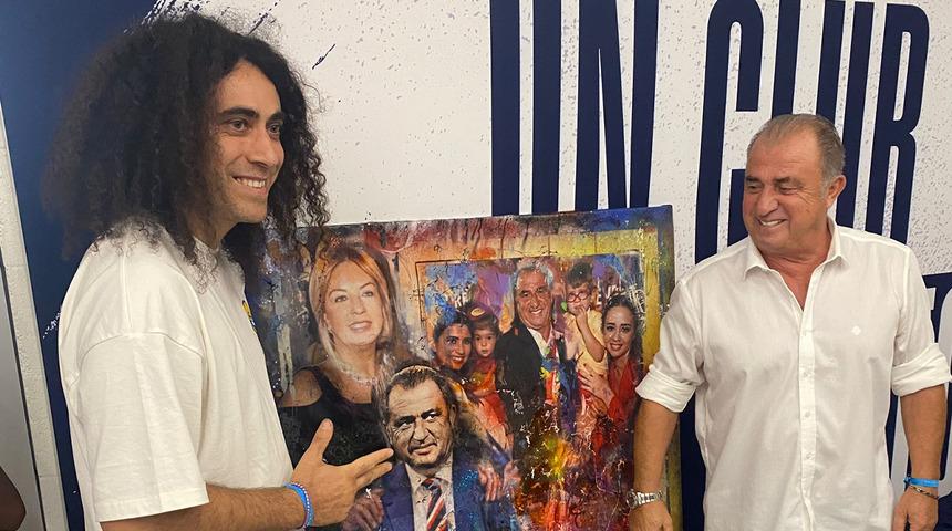 Fatih Terim'e anlamlı hediye! Duygulandırdı...