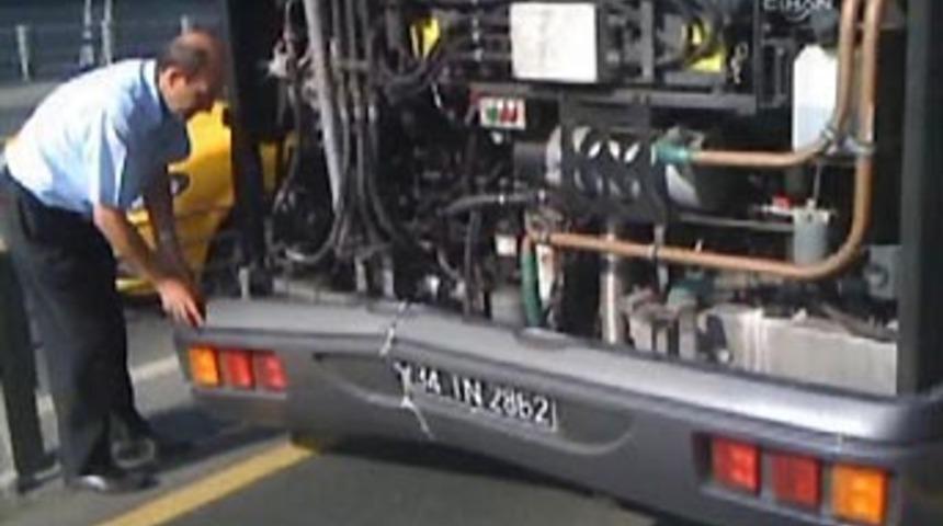 Metrob&uuml;s&uuml;n başına bu da geldi