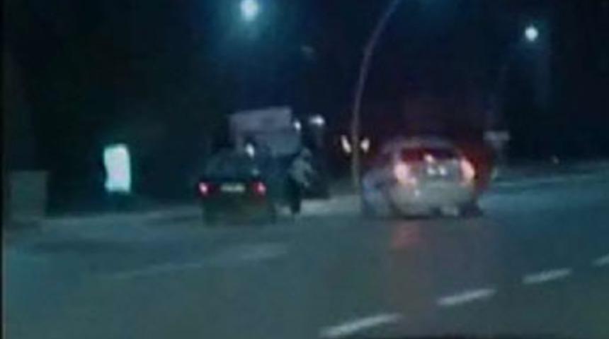 Ankara'da hırsız polis kovalamacası