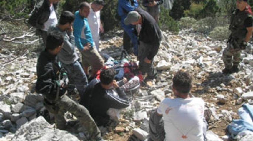 Rus paraş&uuml;t&ccedil;&uuml; b&ouml;yle kurtarıldı