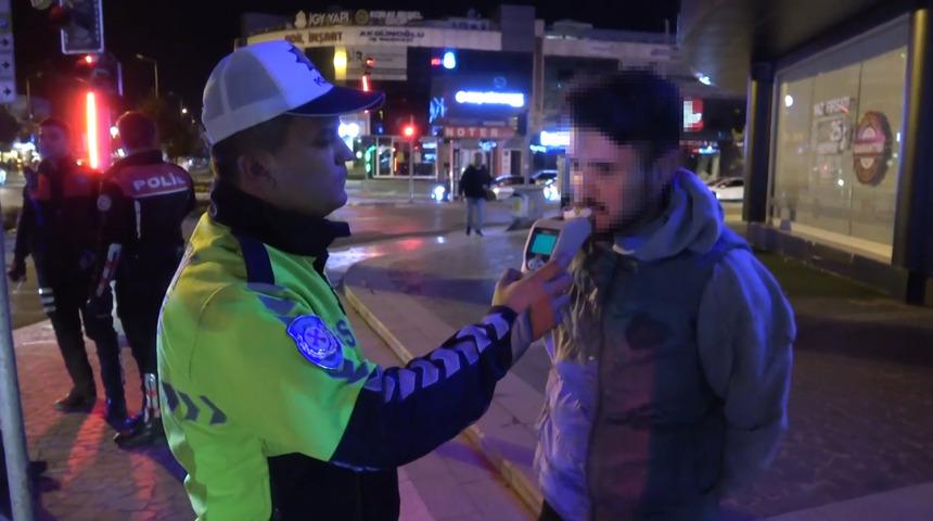 Düzce'de 5 kez polisten kaçan motosiklet sürücüsü yakalandı