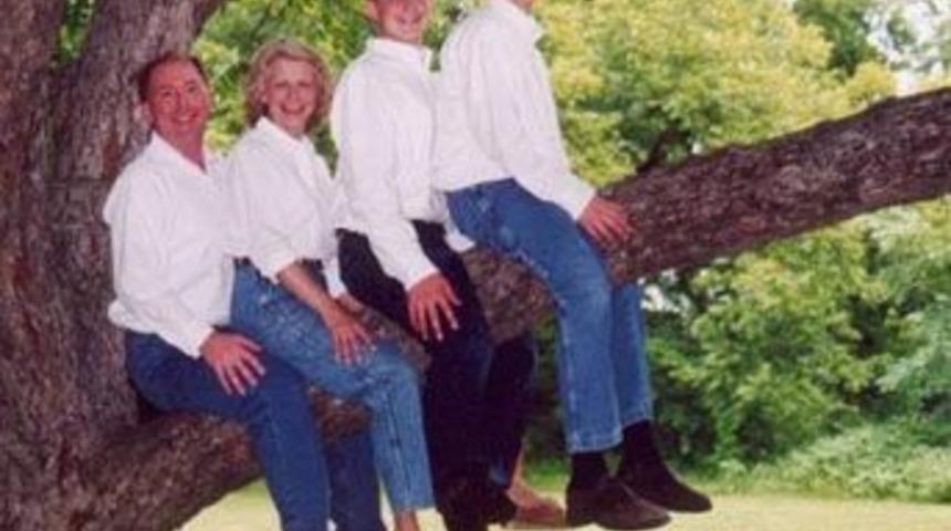 En komik aile fotoğrafları