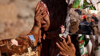 Trajedi... Fas'ta enkazdan sağ çıkan depremzededen kahreden sözler: Kurtulduğumuza sevinemedik