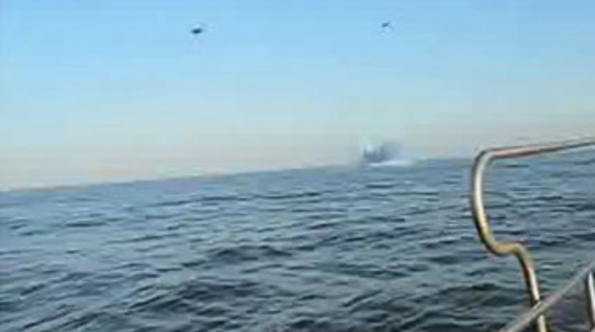 Bu g&ouml;r&uuml;nt&uuml;ler İspanya'yı karıştırdı!