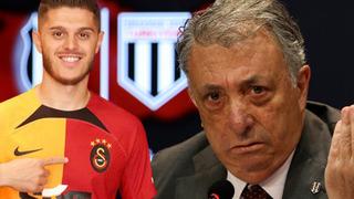 Beşiktaş Başkanı Ahmet Nur Çebi'den Galatasaray'ın eski yıldızı Rashica için şaşırtan itiraf! Baskı yapıldı