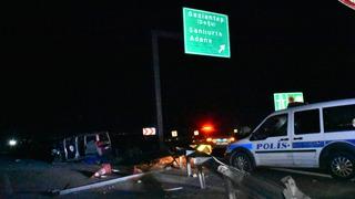 Otomobilin güvenlik kulübesine çarptığı kazada 1 kişi öldü, 3 kişi yaralandı