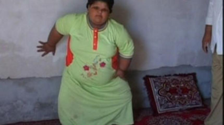 7 yaşında 110 kilo...