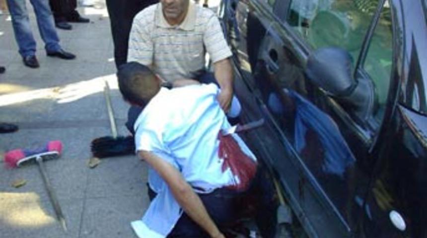 Sokak ortasında dehşet