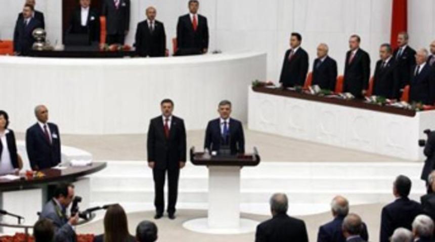 G&uuml;l TBMM'yi "a&ccedil;ılım"la a&ccedil;tı