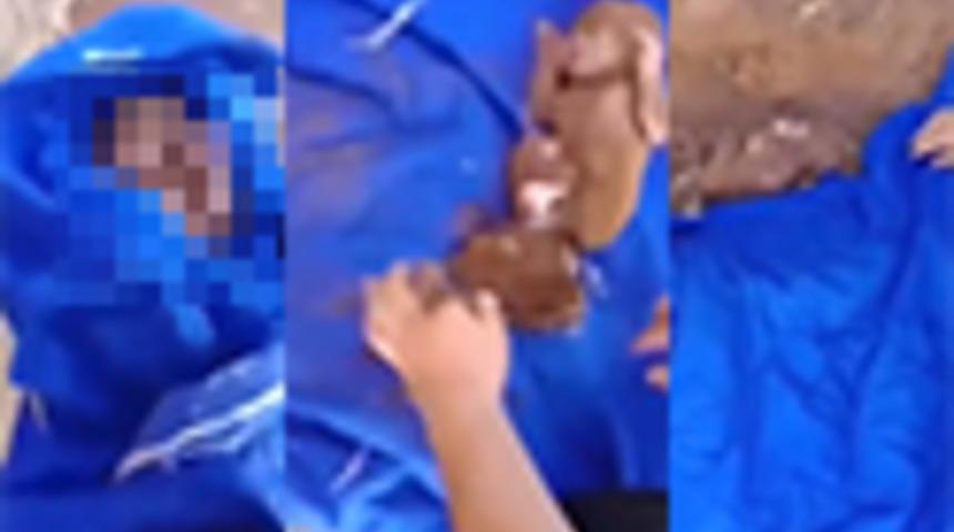 Fas depreminde mucizenin adı oldu! Göbek bağıyla birlikte enkazdan yeni doğan bir bebek çıkartıldı