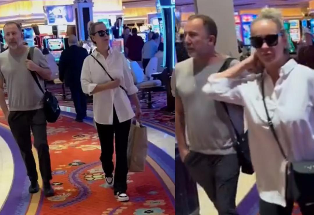 Sergen Yal&ccedil;ın Las Vegas'ta bulunan bir kumarhanede kameralar yakalandı! O anlar g&uuml;ndem oldu