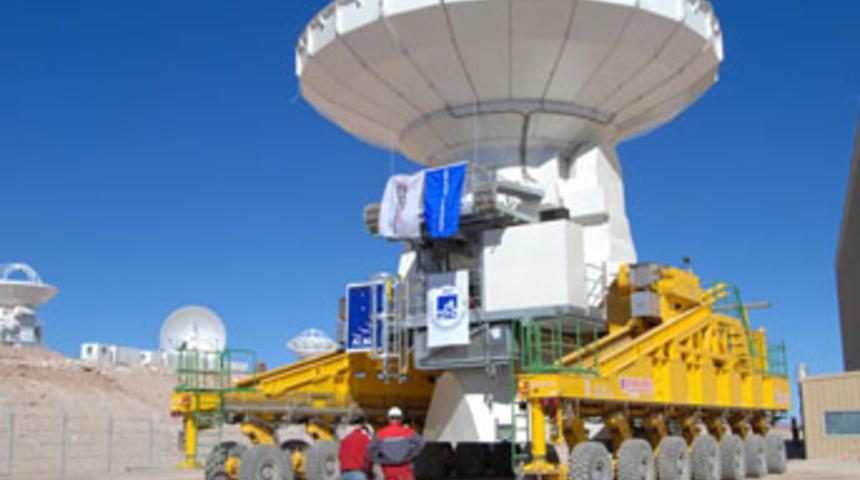 Çölde milim milim ilerliyor