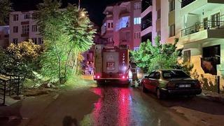 Kırıkkale'de park halindeki taksi kundaklandı