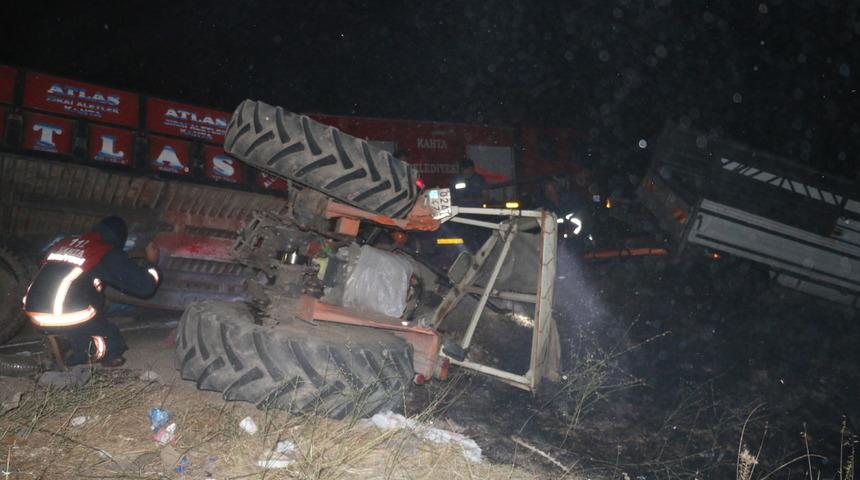 Adıyaman'da zincirleme trafik kazasında 3 kişi yaralandı