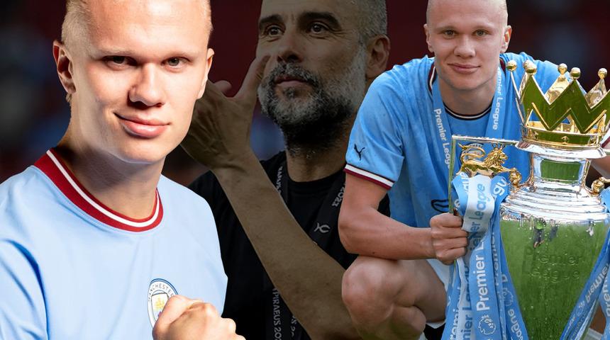 Haaland'dan insanüstü başarı! Durdurulamıyor...