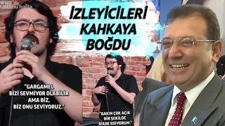 İzleyicileri kahkahaya boğan videoyu İmamoğlu da paylaştı! Stand-up sanatçısının taklidine iki kelimelik not düştü
