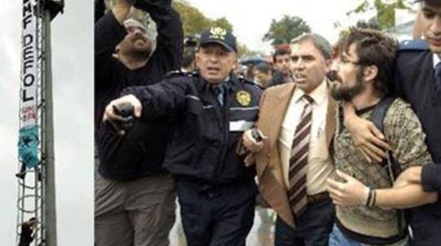 MOBESE direğinde eylem