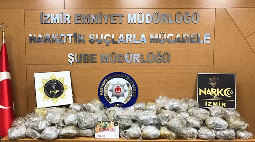 TIR'ın akaryakıt deposunda 58 kilo uyuşturucu bulundu!