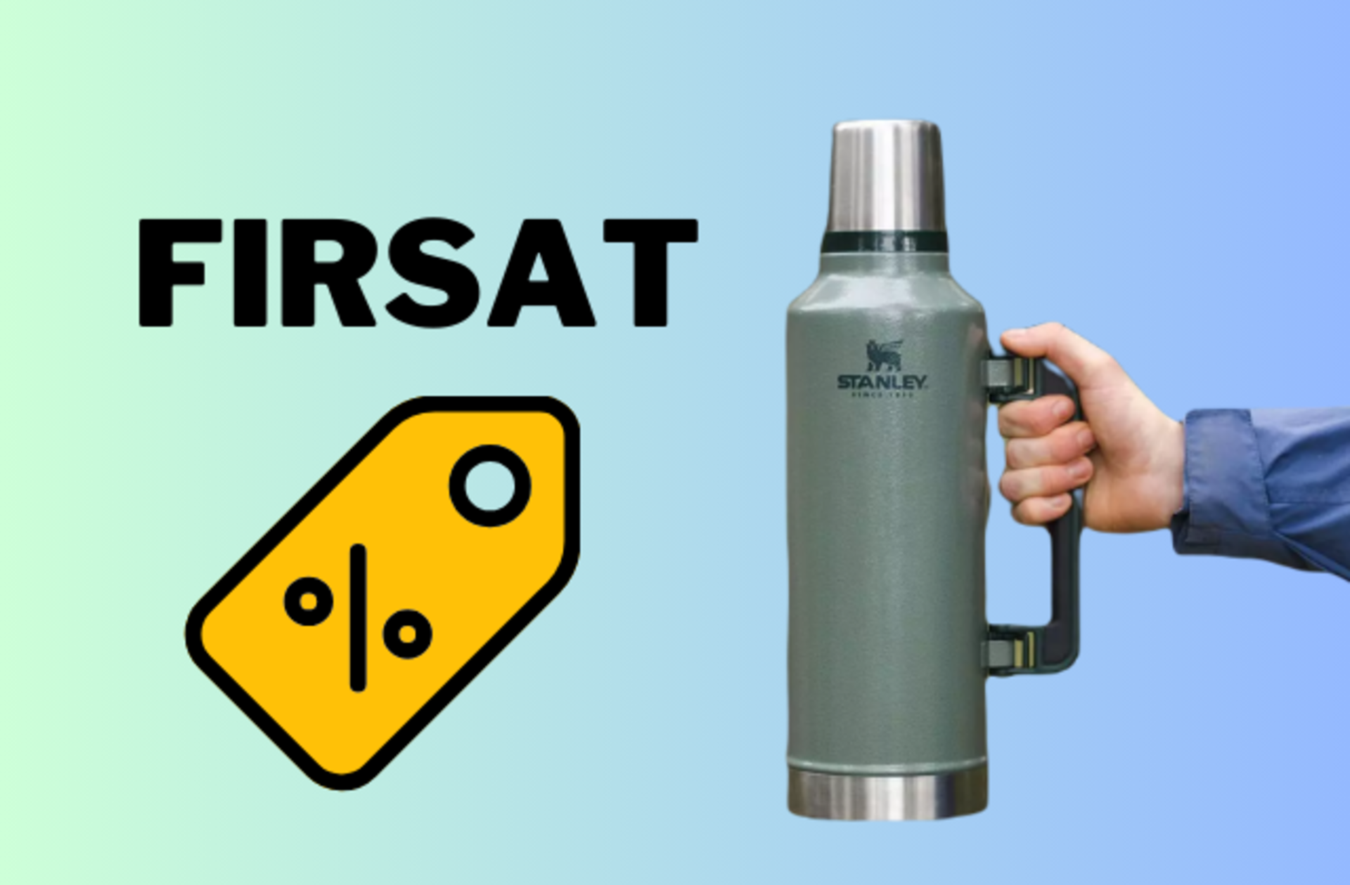 Ömür boyu garantisiyle öne çıkan Stanley termosta kaçırılmayacak fırsat