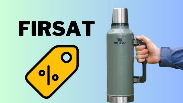Ömür boyu garantisiyle öne çıkan Stanley termosta kaçırılmayacak fırsat
