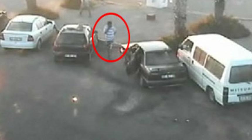 Oto faresi mobese'den ka&ccedil;amadı...