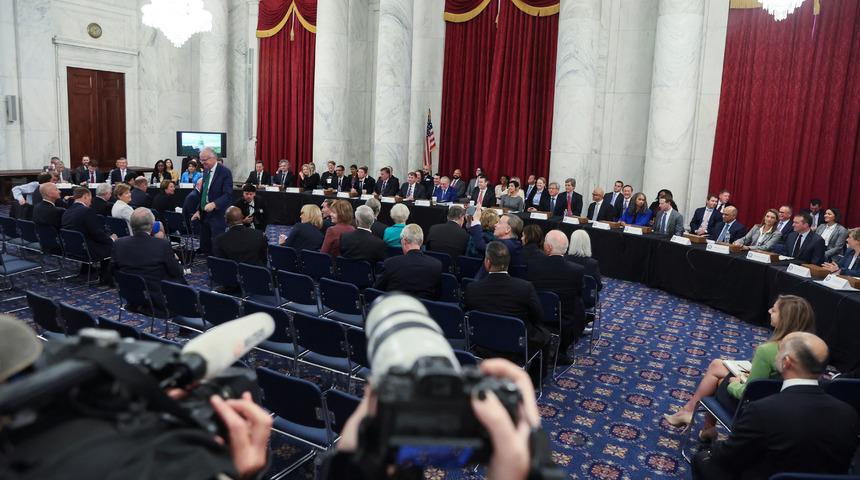 Elon Musk da katıldı... ABD Kongresinde dünyanın yakından takip ettiği forum!