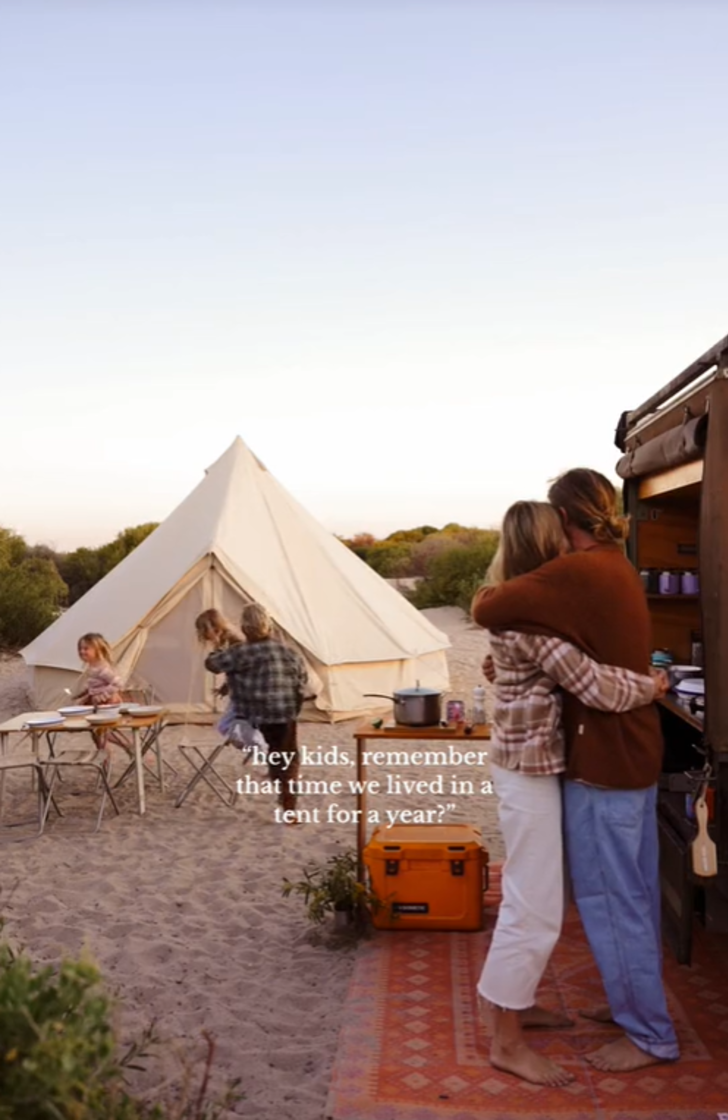 Sosyal medya onların yaşam tarzını konuşuyor! "Kocam ve 3 çocuğumla bir çadırda yaşıyorum"  G3