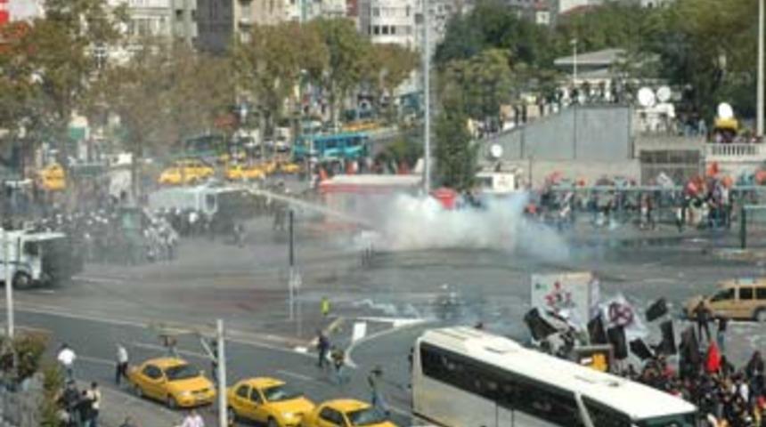 Taksim karıştı